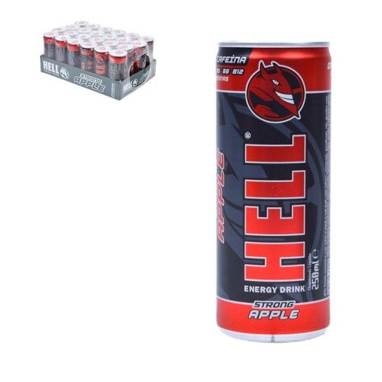 HELL BEBIDA ENERG.MAÇ STRG24X250ML HELL BEBIDA ENERG.MAÇ STRG24X250ML