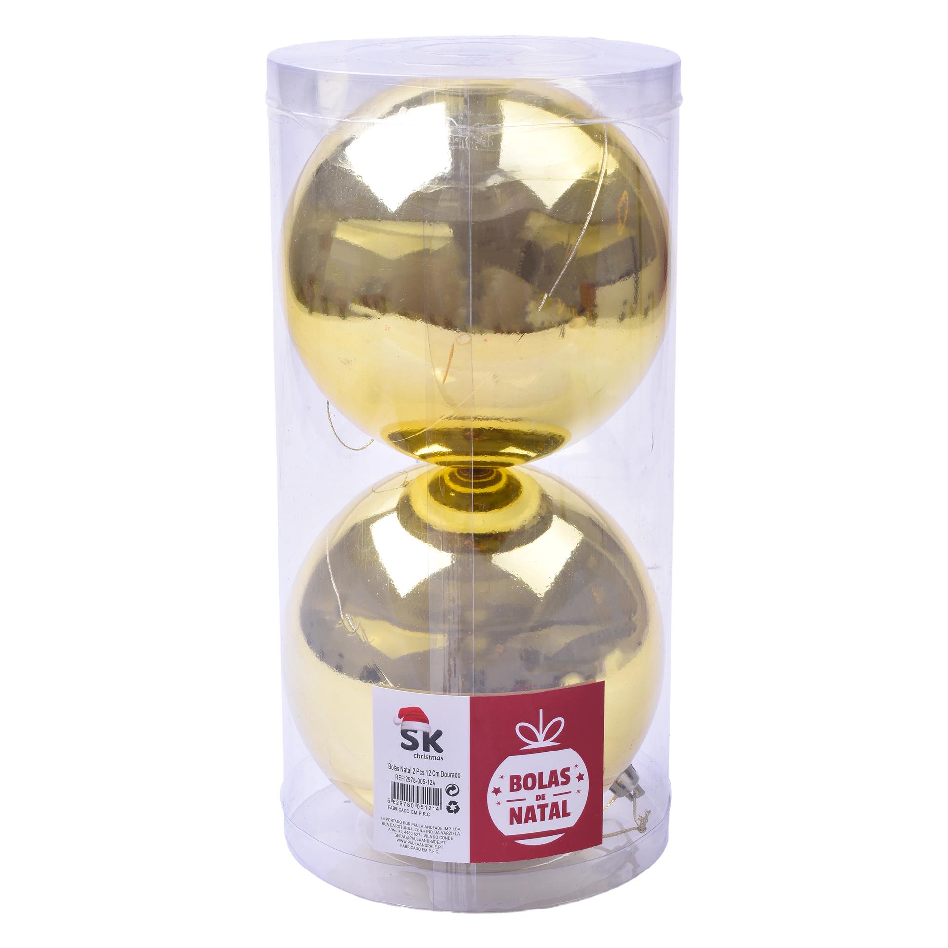 BOLA NTL 2UN  12CM DRD SK 837-5121 CX24