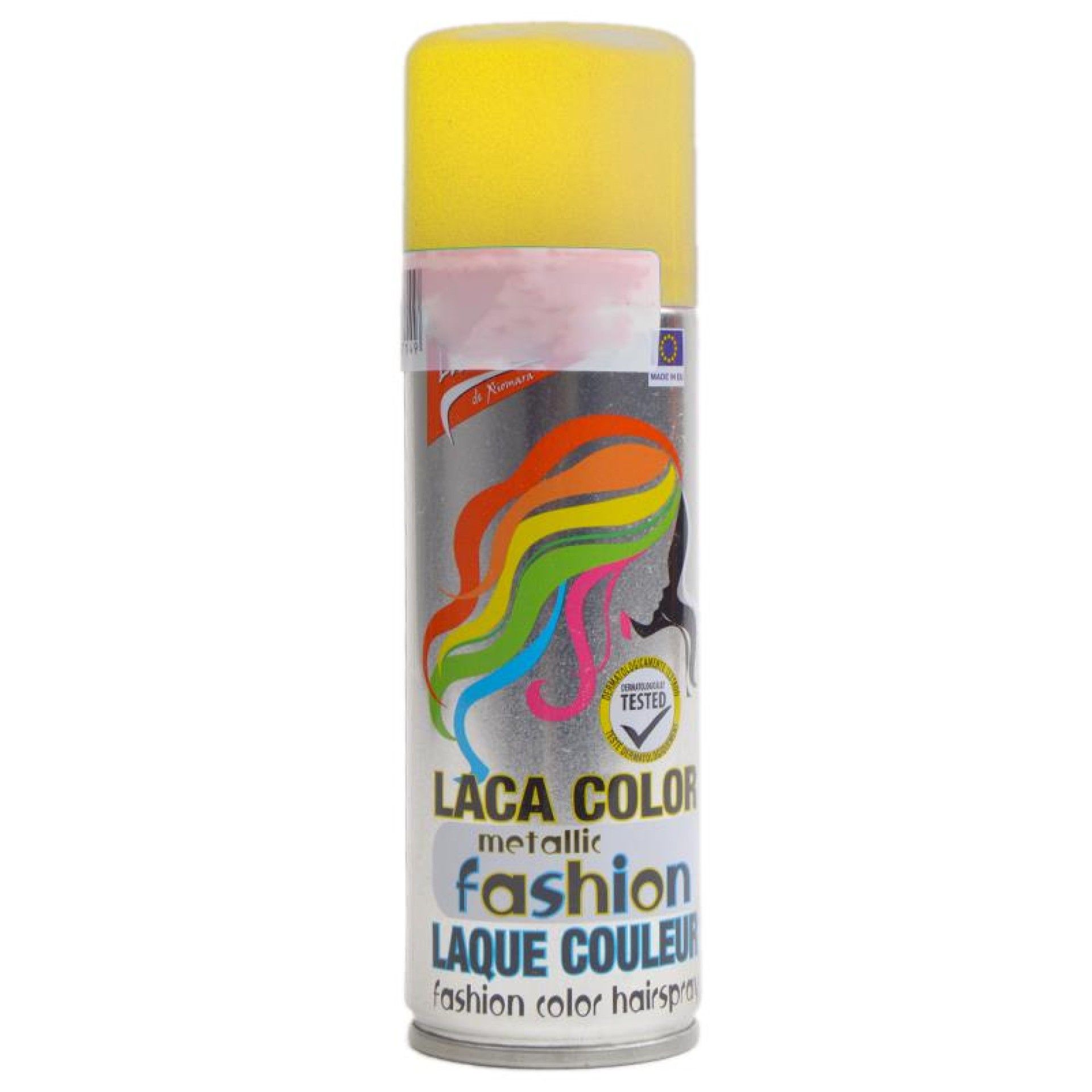 LACA COLOR SPRAY CABELO OURO 125ML LACA COLOR SPRAY CABELO OURO 125ML