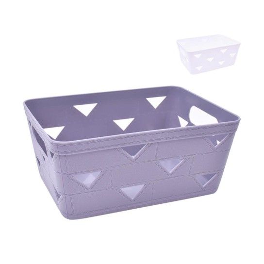 CESTO RECT PLAST C/ASAS 2630-531-02 CX60
