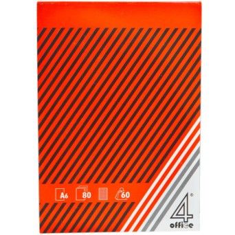 BLOCO PAPEL A6 80FLS QUAD.