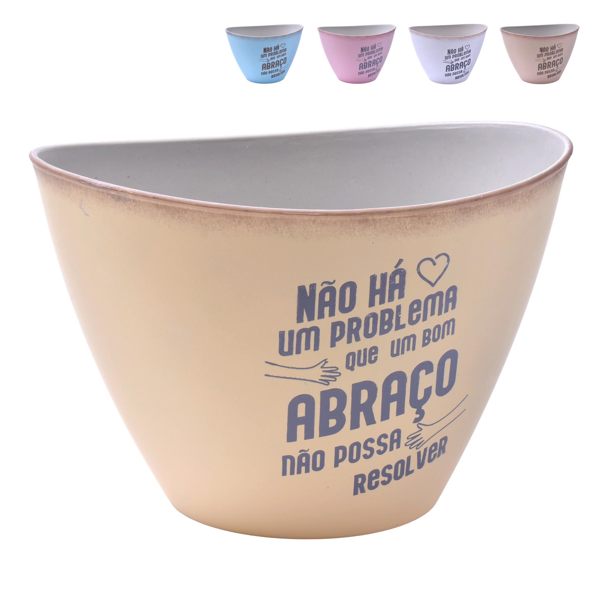VASO PLT OVAL24,5X17,5CM 0428-07C CX36