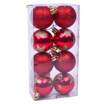 BOLA 5CM VERM 8UN 2526-000-05A CX144