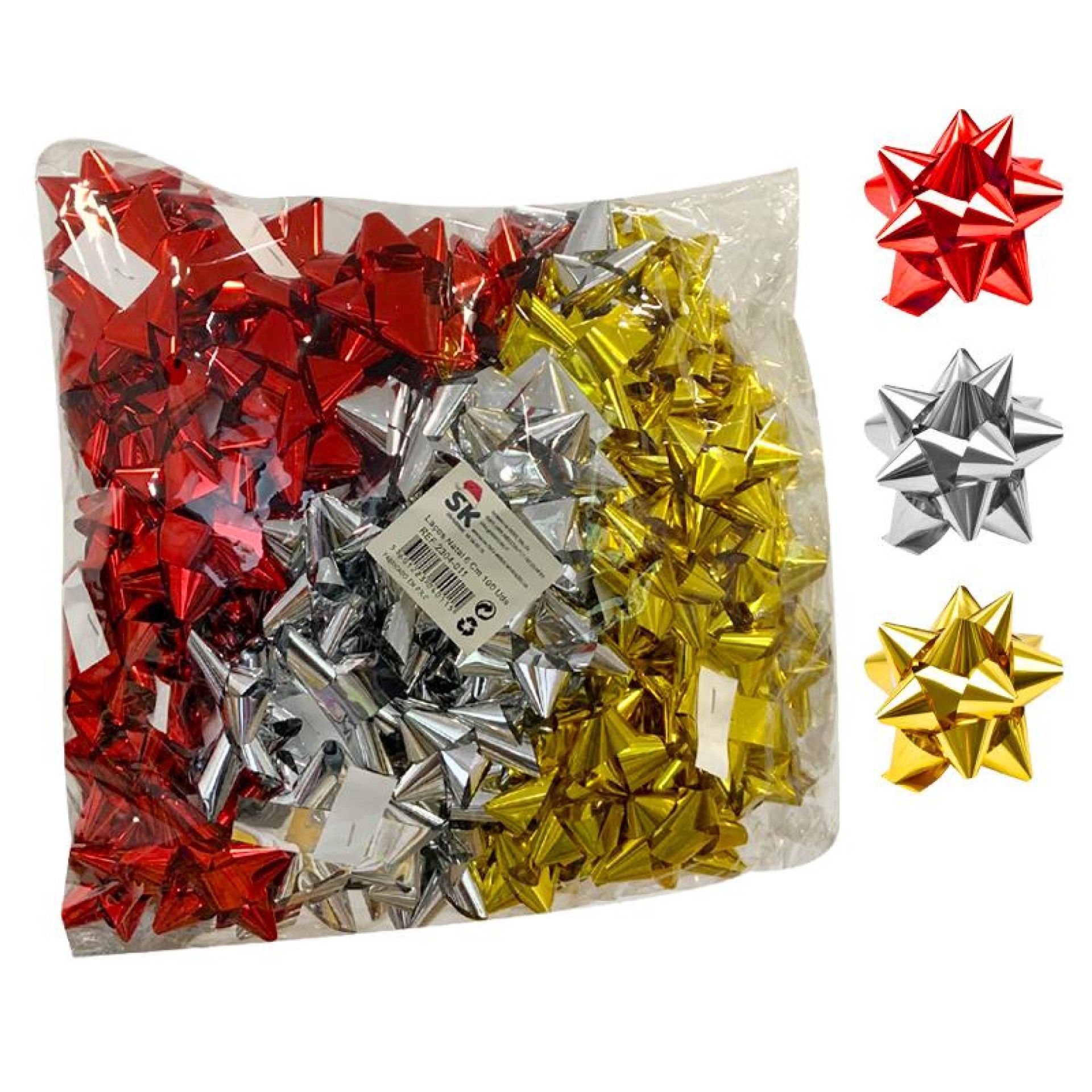 LA�OS NAT 7,5CM 100UN  2304-012 CX36