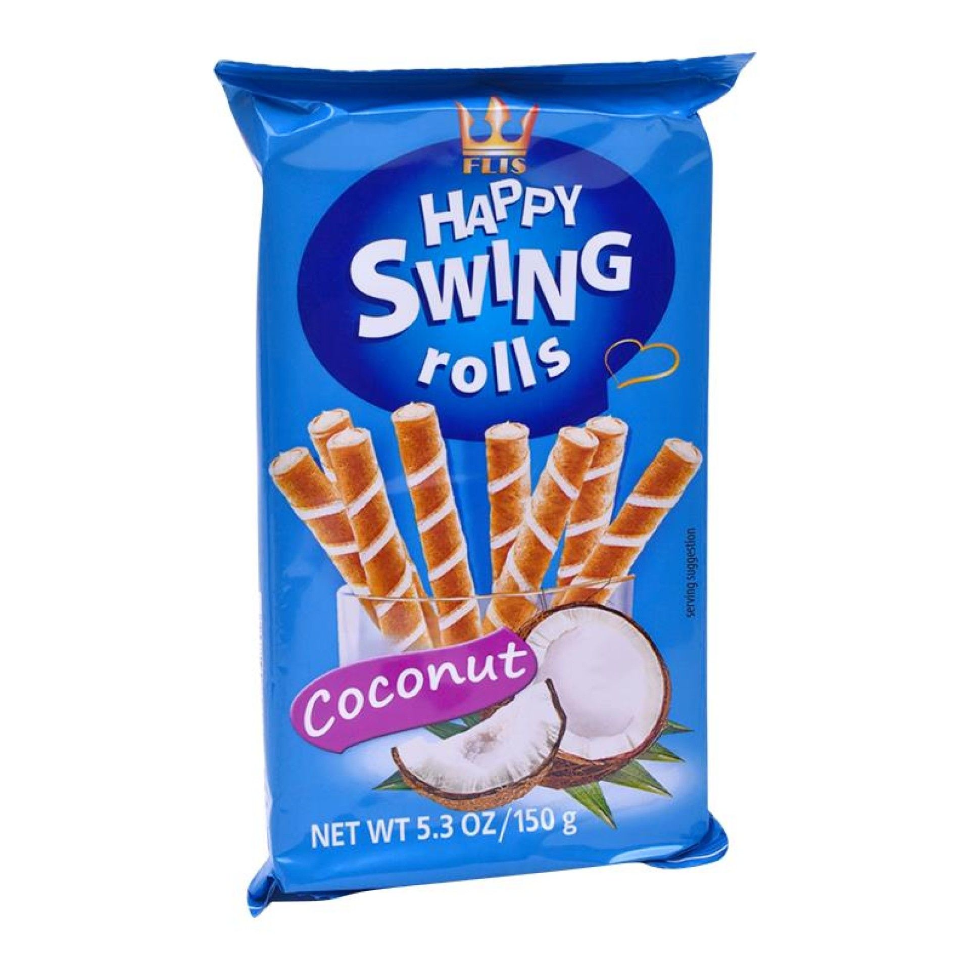 WAFER HAPPY SWING COCO 150GRS WAFER HAPPY SWING COCO 150GRS