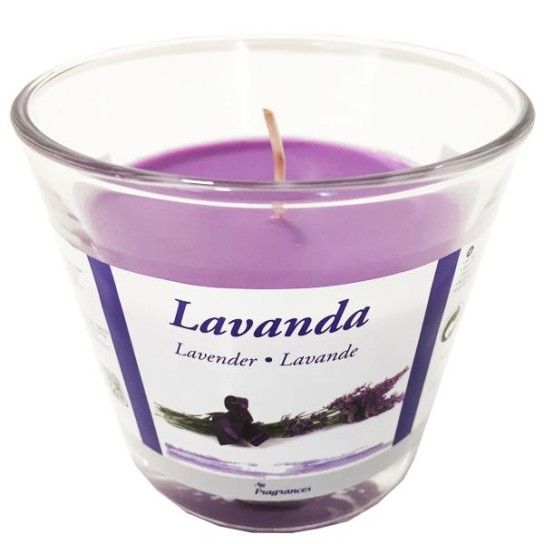 VELA PERFUMADA COPO LAVANDA 27279 VELA PERFUMADA COPO LAVANDA 27279