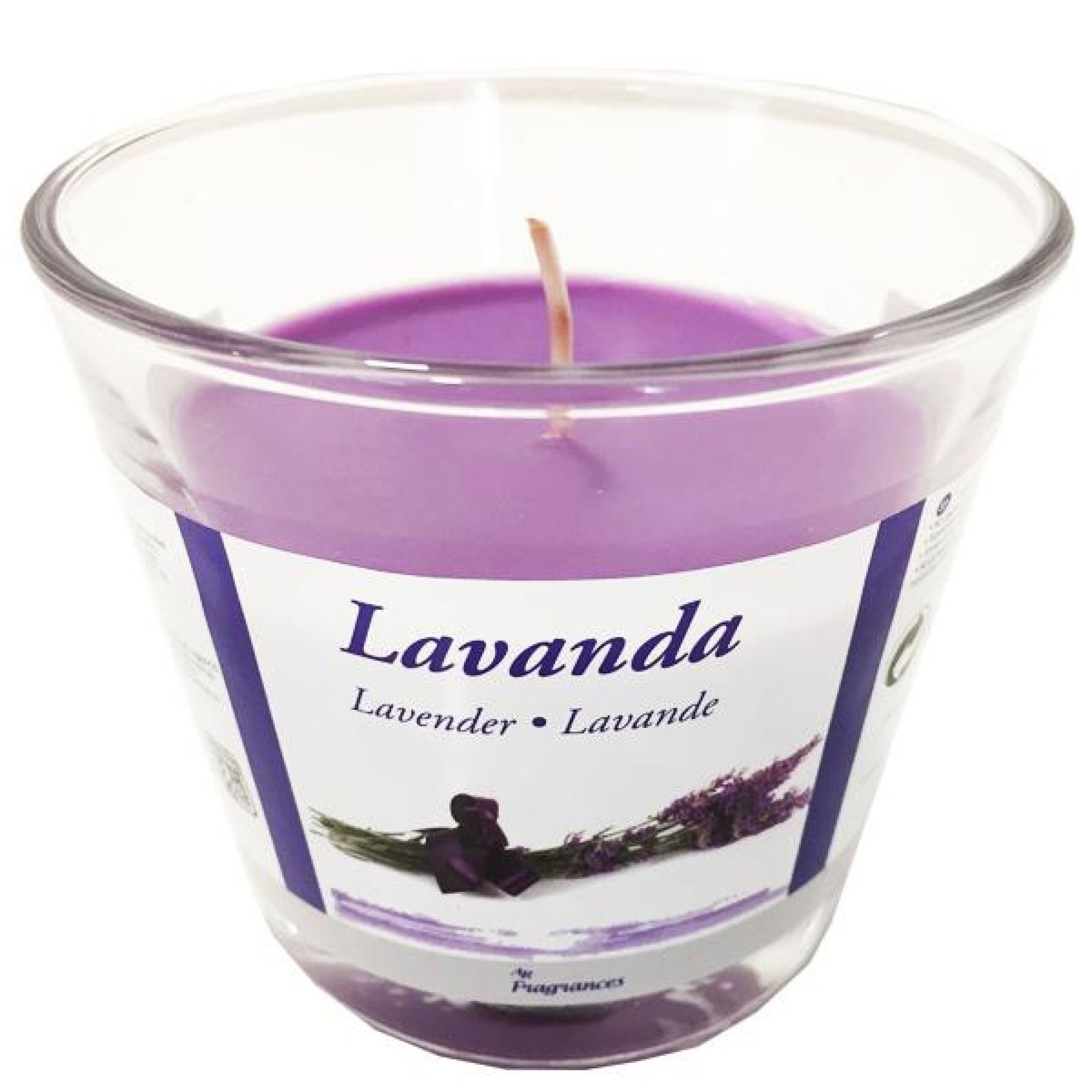 VELA PERFUMADA COPO LAVANDA 27279 VELA PERFUMADA COPO LAVANDA 27279