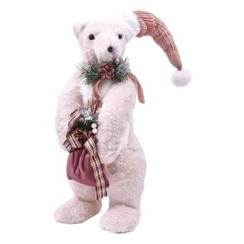 URSO C/ GORRO+CACHECOL 53CM