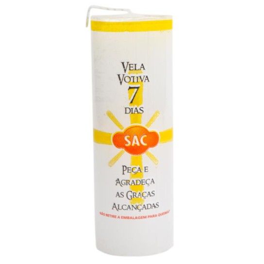 VELA VOTIVA 7 DIAS