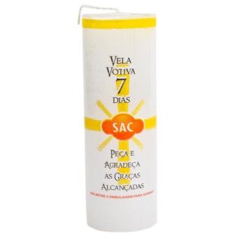 VELA VOTIVA 7 DIAS