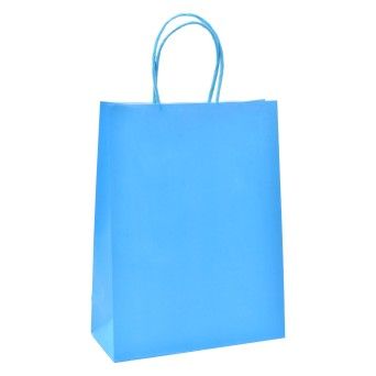 SACO PAPEL 18X8X24CM 042-36 AZUL CX240