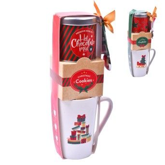 SET CANECA+PREP BEBIDA+COOKIES BECKYS