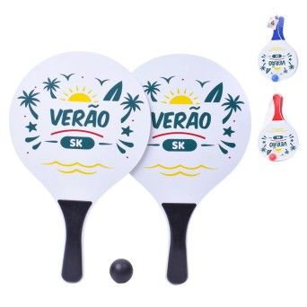 RAQUETES PRAIA MDF  2927-000-D1 CX24
