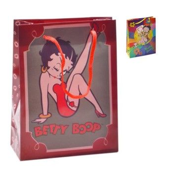 SACO PAPEL BETTY BOOP 18X23,5CM