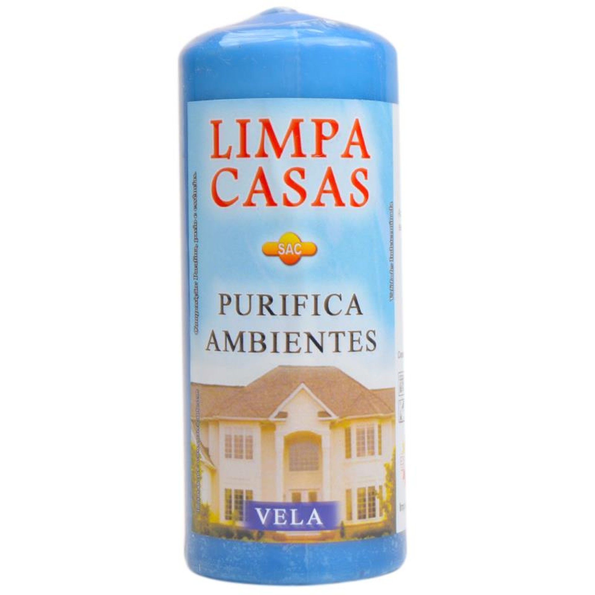 VELA LIMPA CASAS 12X4,5CM VELA LIMPA CASAS 12X4,5CM