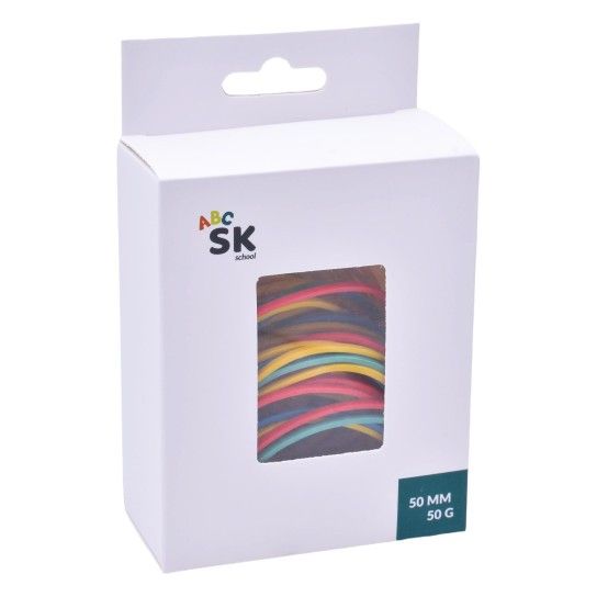 CAIXA C/ELASTICOS CORES 2868-101-B CX144