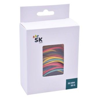 CAIXA C/ELASTICOS CORES 2868-101-B CX144