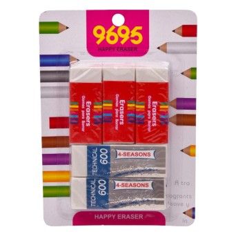 BORRACHA ESCOLAR 5UNID.1602-000 CX240