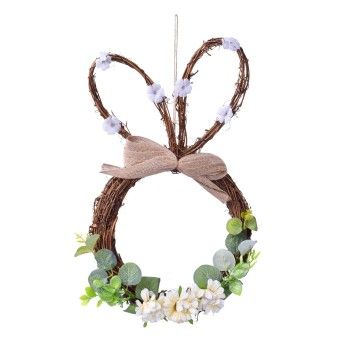 COROA DEC PASCOA 23CM 2435-703-C CX36