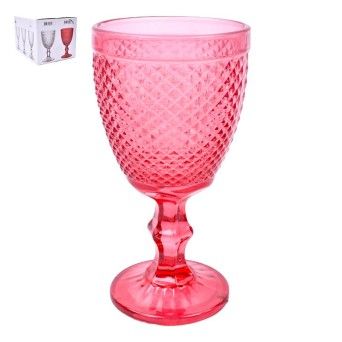 CONJ. 6 COPOS VERMELHO 300ML