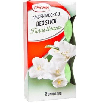 AMBIENTADOR GEL FLORES BR. 2X40G