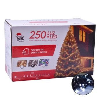 LUZES FRIAS NATAL 25M 2697-123-25B CX48