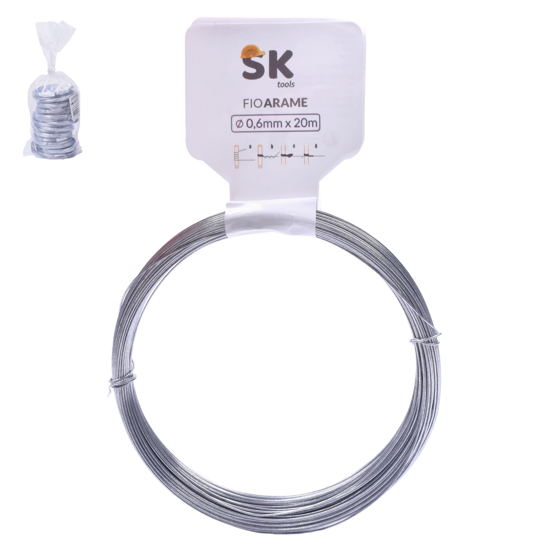 ROLO ARAME 06X20M 2796450-20 CX288 ROLO ARAME 06X20M 2796450-20 CX288
