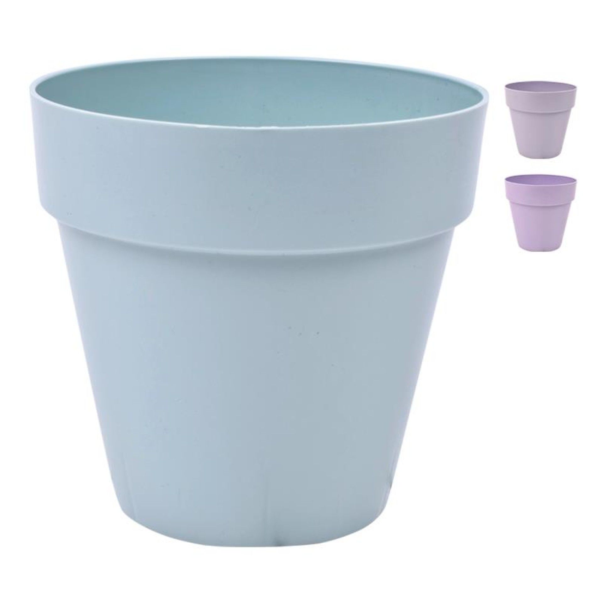 VASO PLASTICO DEC. 20 CM CORES VASO PLASTICO DEC. 20 CM CORES