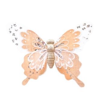 PENDURANTES BORBOLETA DOUR 30CM C/GRAMPO