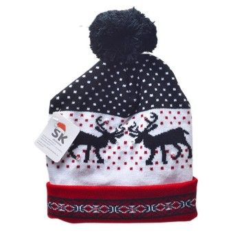 GORRO NATAL C/LUZES 25CM 1705-500