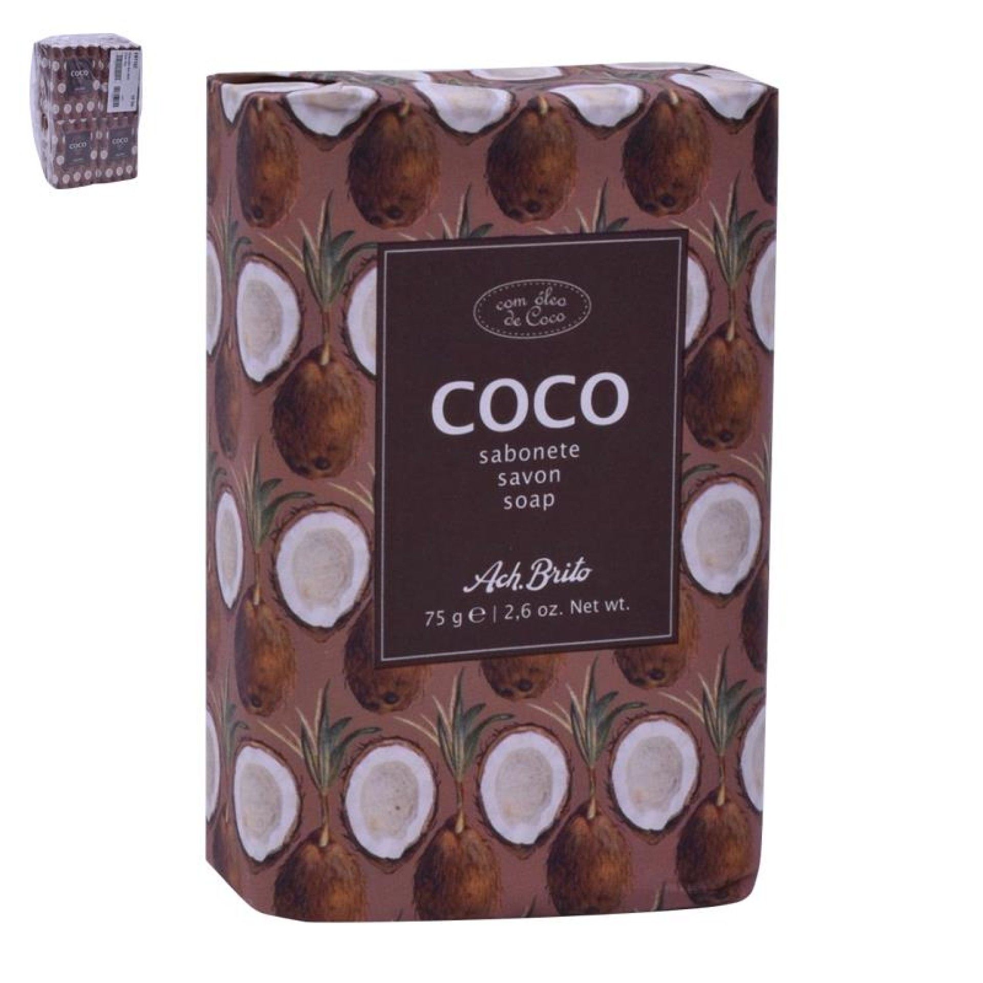 SABONETE ACH BRITO- COCO 75GR SABONETE ACH BRITO- COCO 75GR