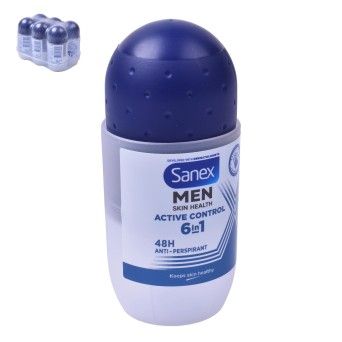 SANEX ROLL-ON ACTIVE CONTROL 50ML CX6