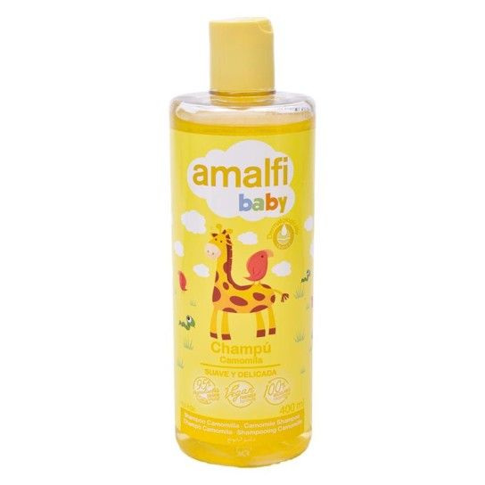 AMALFI CHAMPOO BABY CAMOMILA 400ML CX5