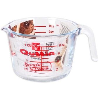 CANECA MEDIDORA VIDRO 250CC QT-8890510