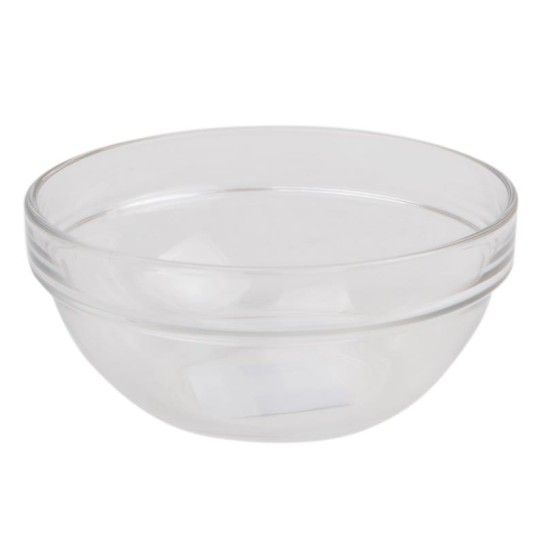 TIGELA VIDRO 12CM EMPILHAVEL