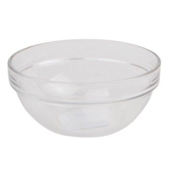 TIGELA VIDRO 12CM EMPILHAVEL