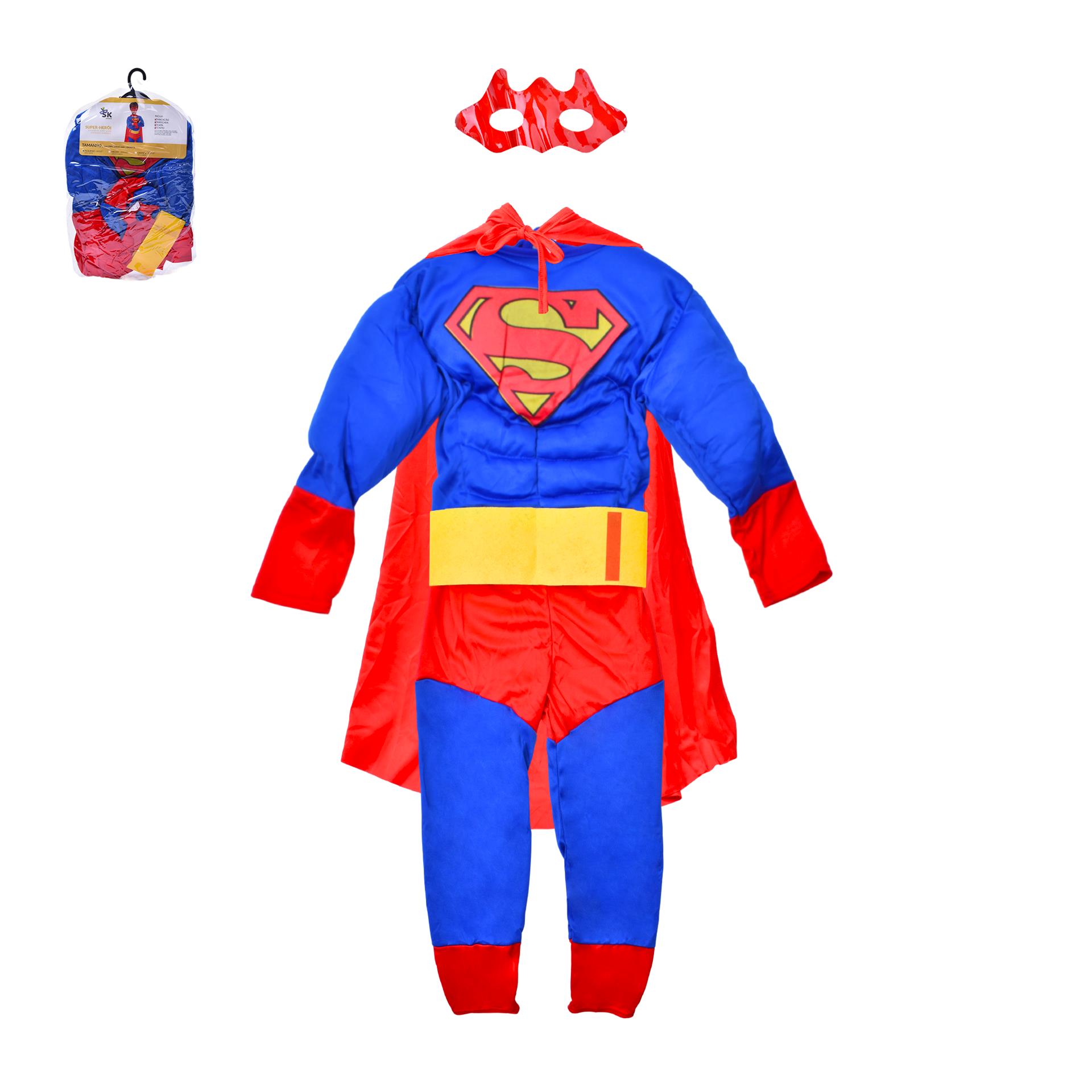 FATO SUPERMAN 120-130CM 2838-162-02CX24