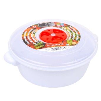 PLASTICO CAIXA MICROONDAS 1LT. BRANCO