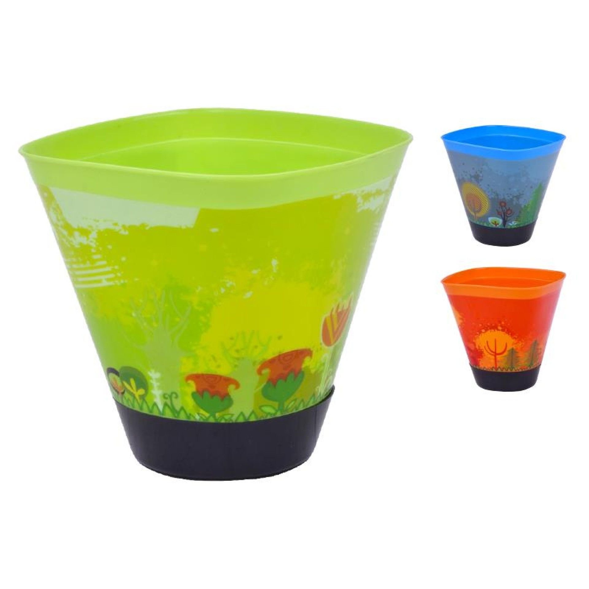 VASO PLASTICO CONICO 10X10X10 VASO PLASTICO CONICO 10X10X10