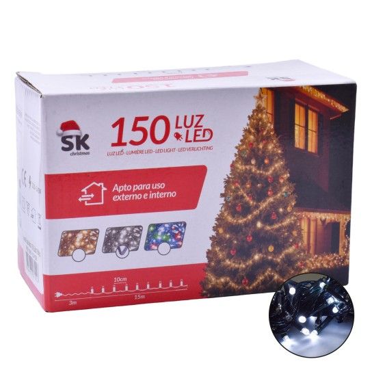 LUZES FRIAS NATAL 15M 2697-123-15B CX48