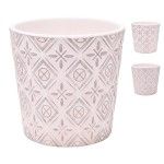 VASO CERAMICA CINZA 25216 VASO CERAMICA CINZA 25216