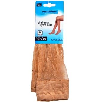 MEIA MINI LYCRA PACK 2 REF. 32