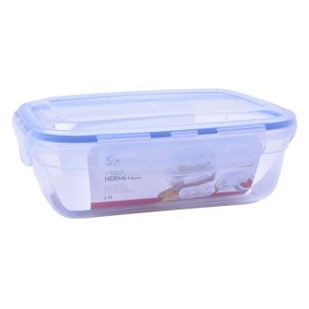 CAIXA HERMETICA 1,5L RECT ASD065 CX24