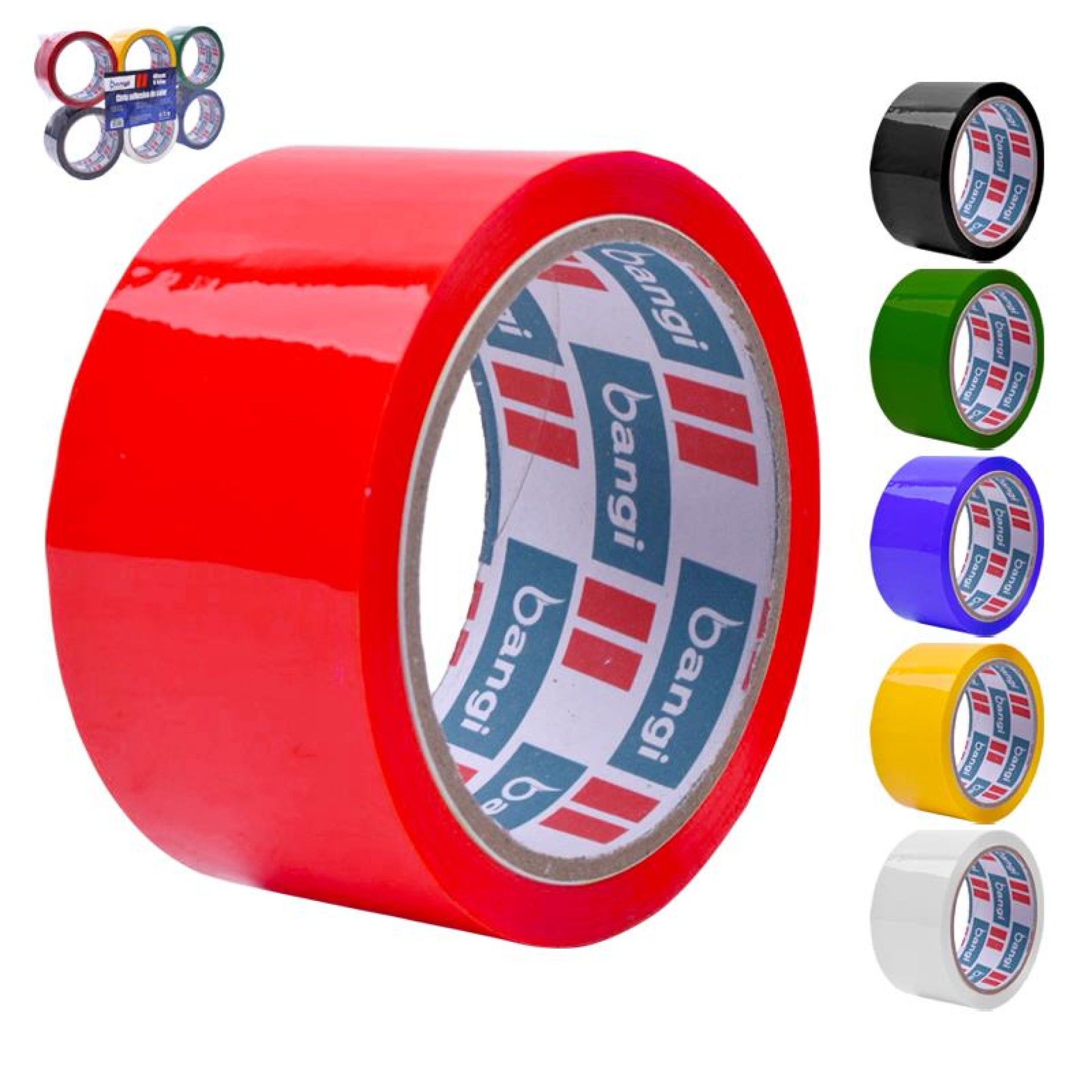 FITA ADESIVA CORES 48X50M REF. B52509 FITA ADESIVA CORES 48X50M REF. B52509