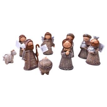 PRESEPIO CERAMICA 9PS 11CM