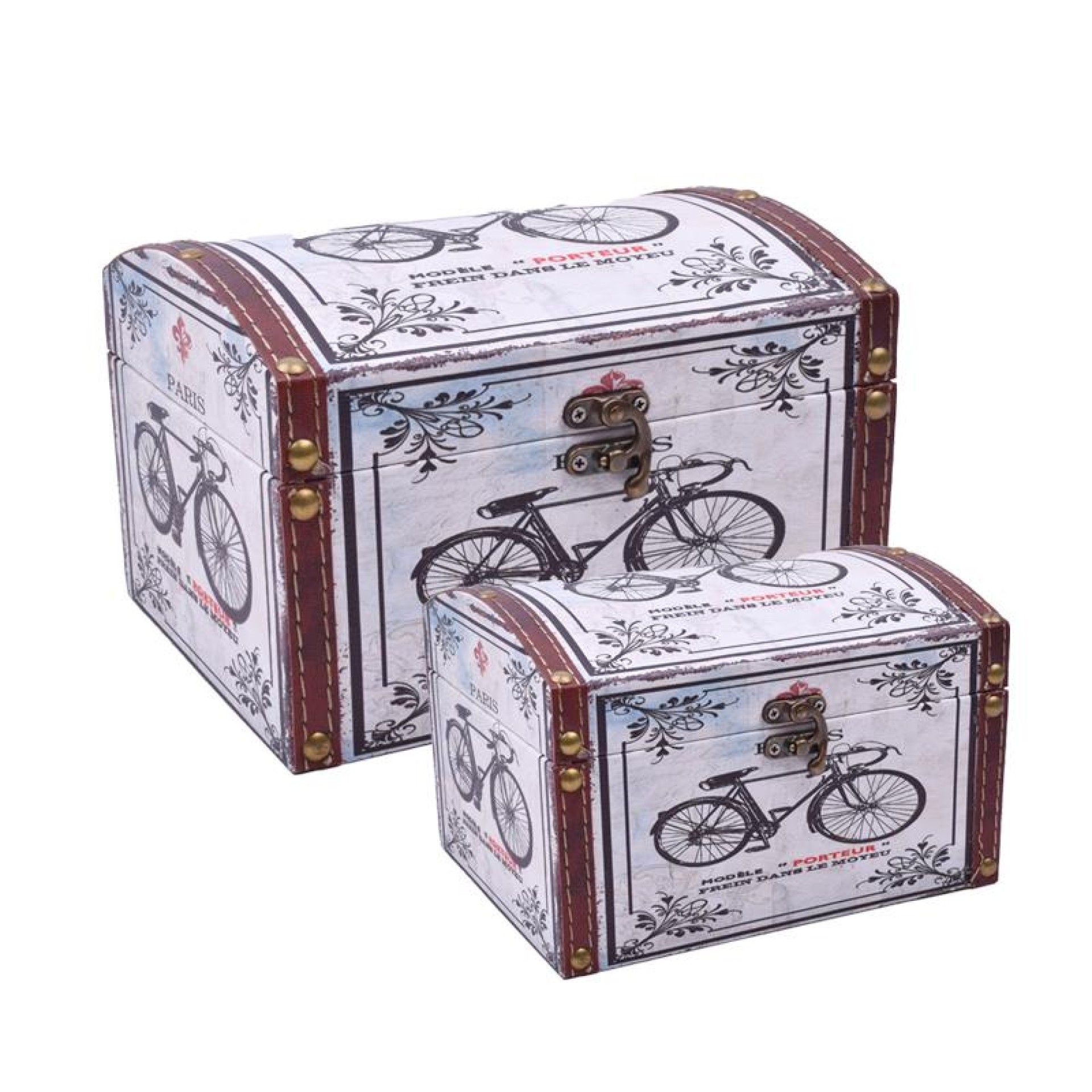 CONJ. 2 BAUS DEC. BICICLETA 68601 CONJ. 2 BAUS DEC. BICICLETA 68601