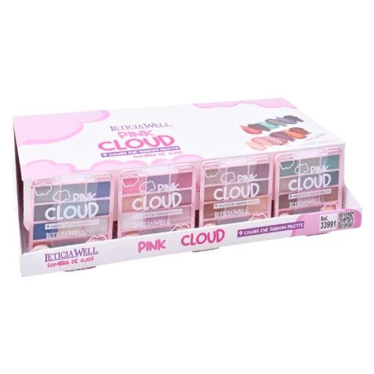 SOMBRA OLHOS 9 CORES PINK CLOUD