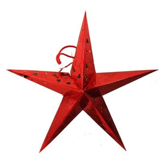 DEC. ESTRELA NATAL PEND. 55CM