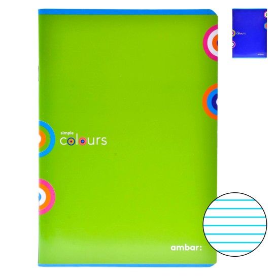 CADERNO AGRAF. A5 80F COLOURS P.
