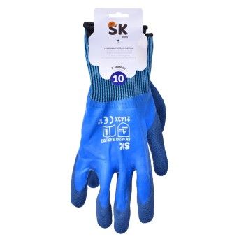 LUVA NYLON AZUL TAM 10 0303-19 CX120
